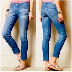 The Stevie Slim Straight Ankle by AG (Adriano Goldschmied) from Anthropology